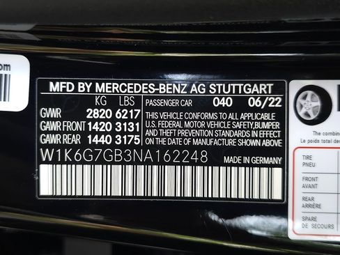 Used 2022 Mercedes-Benz S 580 4MATIC Sedan image 81