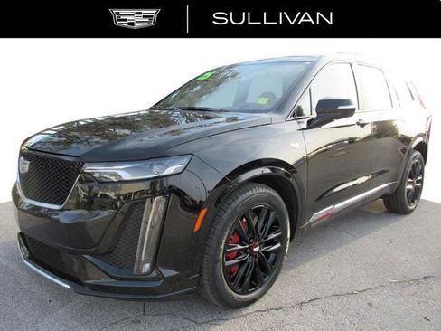 Certified 2025 Cadillac XT6 Sport w/ LPO, Red Accent Package image 4