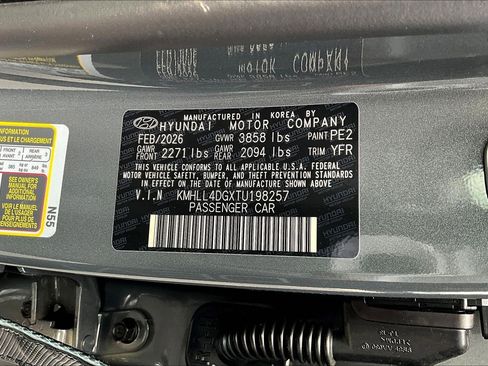 New 2026 Hyundai Elantra SE FWD image 20