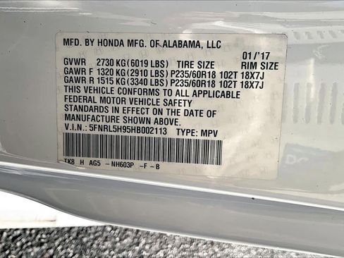 Used 2017 Honda Odyssey Touring image 32