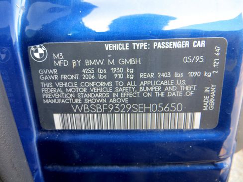 Used 1995 BMW M3 Coupe image 4