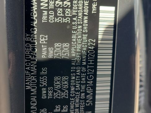 New 2026 Hyundai Santa Fe SE image 34