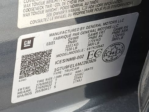 Used 2021 GMC Sierra 1500 Denali w/ Denali Ultimate Package image 37