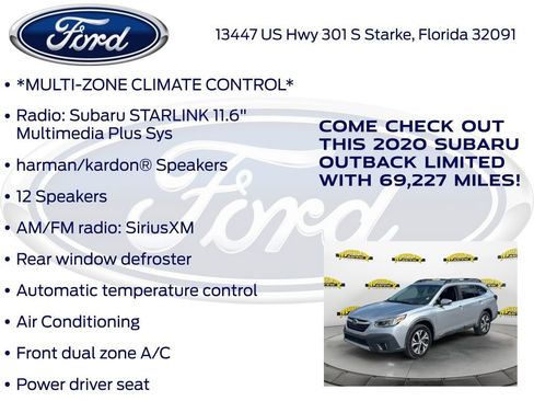 Used 2020 Subaru Outback Limited image 15