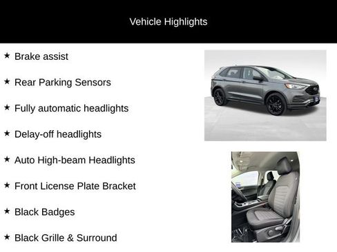 Certified 2024 Ford Edge SE w/ Black Appearance Package image 28