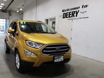 Used 2021 Ford EcoSport SE w/ SE Convenience Package
