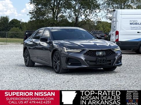Used 2022 Acura TLX w/ A-SPEC Package AWD/4WD image 1