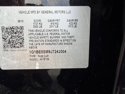 Used 2018 Chevrolet Cruze LT FWD image 23