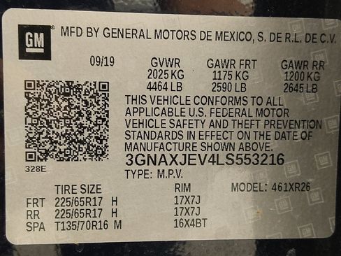 Used 2020 Chevrolet Equinox LT w/ Driver Convenience Package FWD image 33