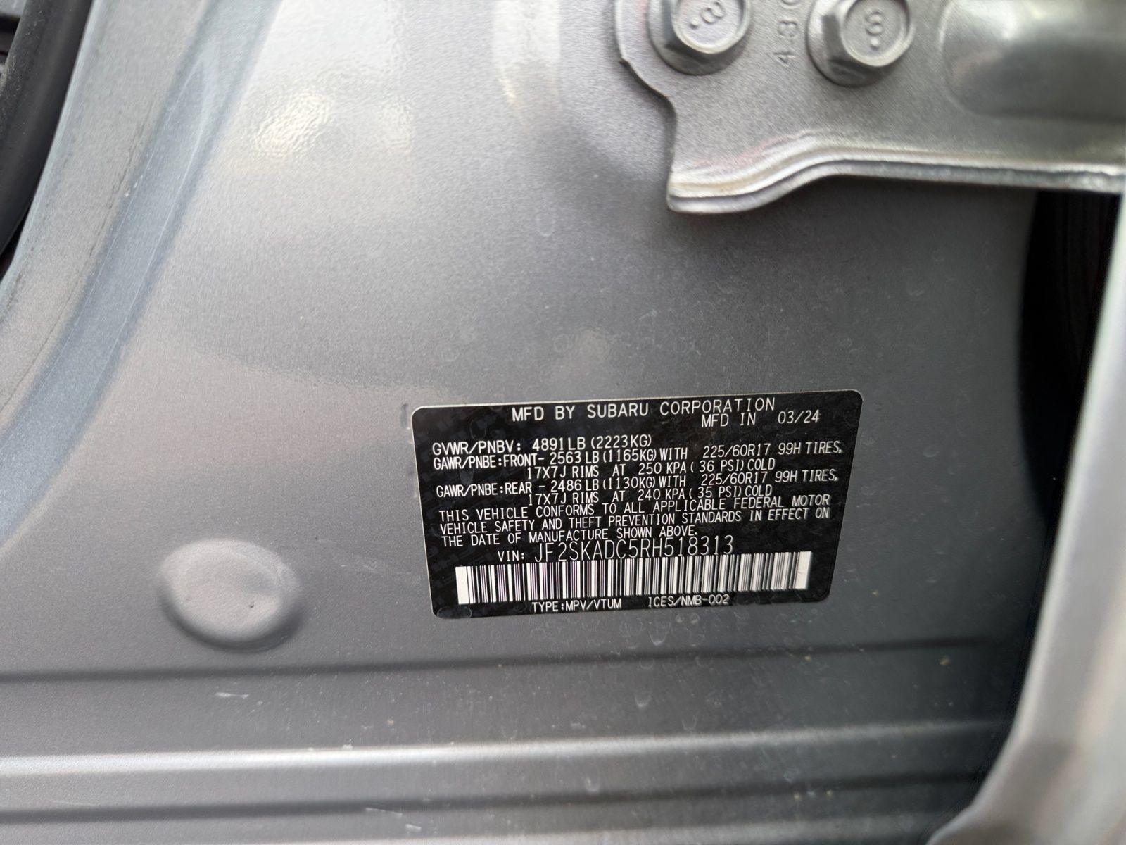 Used 2024 Subaru Forester Premium AWD/4WD image 41