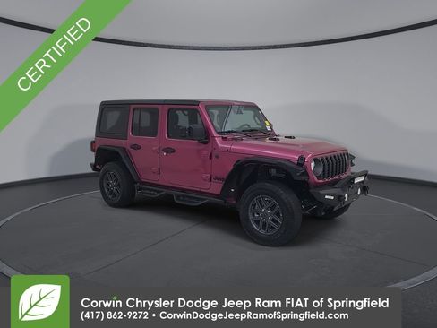Certified 2024 Jeep Wrangler Sport S image 3