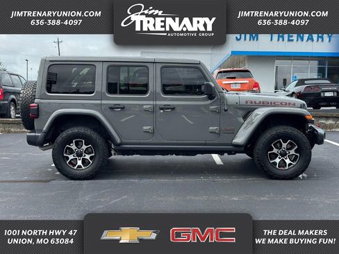 Used 2020 Jeep Wrangler Unlimited Rubicon AWD/4WD image 1