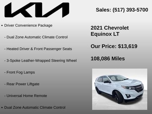 Used 2021 Chevrolet Equinox LT FWD image 15