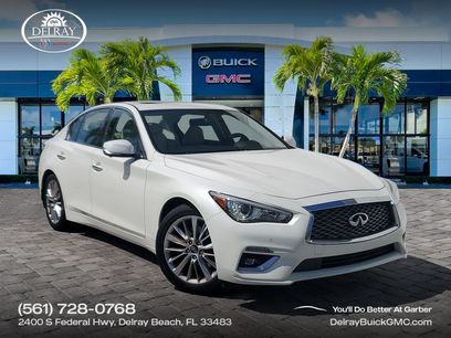 Used 2021 INFINITI Q50 Luxe w/ Cargo Package