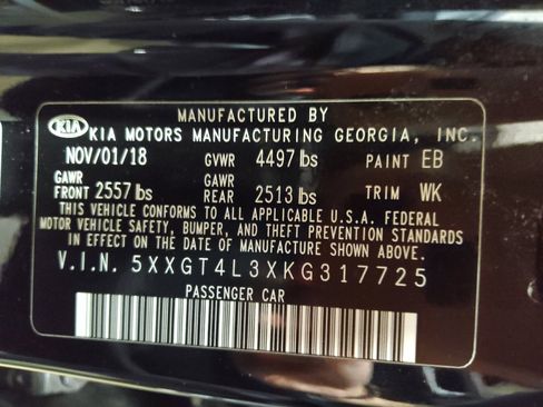 Used 2019 Kia Optima S FWD image 33