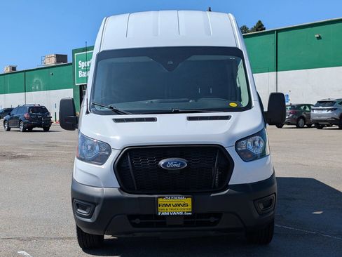 Used 2023 Ford Transit 350 148 High Roof Extended w/ Fleet Safety Package RWD image 2