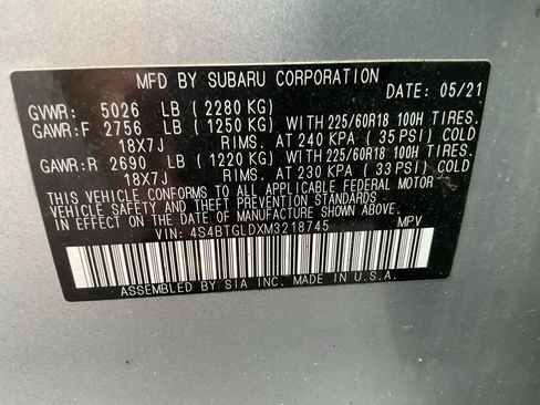 Used 2021 Subaru Outback Onyx Edition XT w/ Popular Package #2 image 40