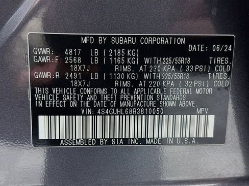 Used 2024 Subaru Crosstrek 2.5i Limited AWD/4WD image 31