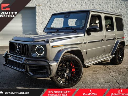 Used 2020 Mercedes-Benz G 63 AMG 4MATIC w/ G Manufaktur Interior Package image 1