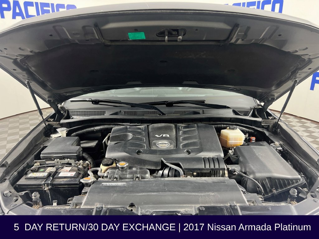 Used 2017 Nissan Armada Platinum w/ Interior Lighting Package AWD/4WD image 39