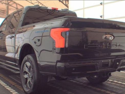 Used 2023 Ford F150 Lightning XLT w/ Equipment Group 312A High image 3