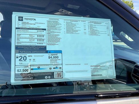 New 2026 Toyota Tundra Limited RWD image 22