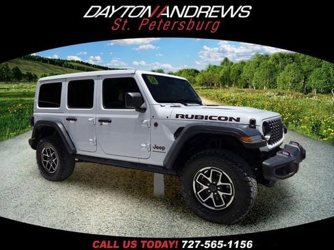 Certified 2024 Jeep Wrangler Unlimited Rubicon AWD/4WD image 1