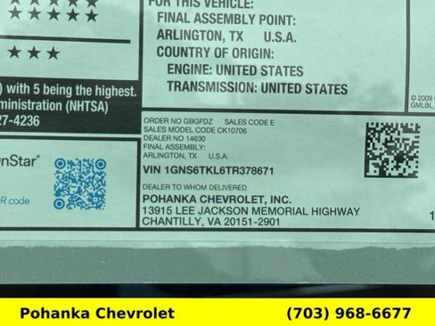 New 2026 Chevrolet Tahoe High Country AWD/4WD image 29