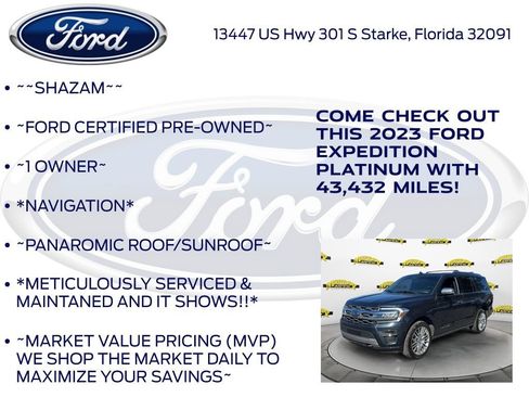 Certified 2023 Ford Expedition Platinum image 6