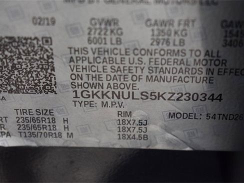 Certified 2019 GMC Acadia SLT image 42