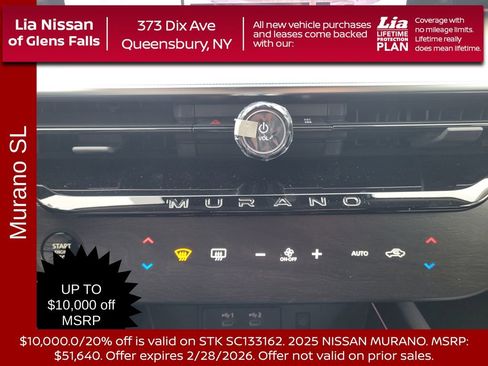 New 2025 Nissan Murano SL w/ Cargo Package image 25