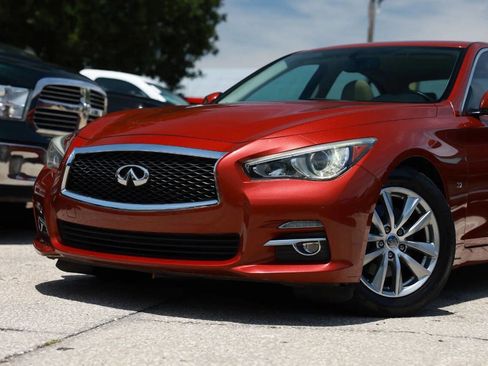 Used 2014 INFINITI Q50 Premium w/ Spare Tire Package RWD image 2