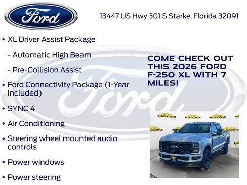 New 2026 Ford F250 XL w/ STX Appearance Package image 25