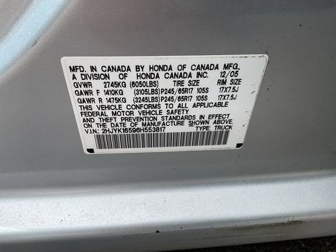 Used 2006 Honda Ridgeline RTL image 38