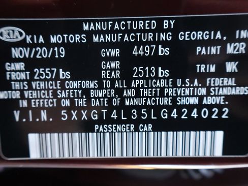 Used 2020 Kia Optima LX FWD image 43