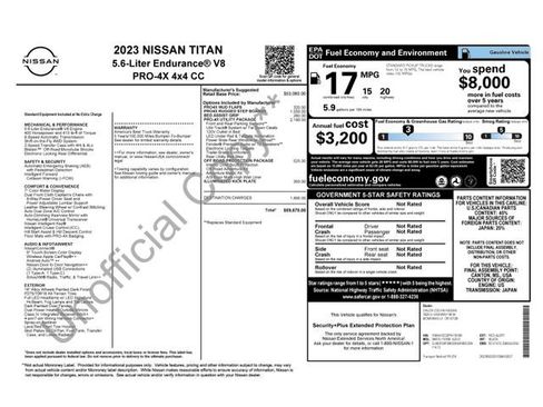 Certified 2023 Nissan Titan PRO-4X w/ Pro-4x Utility Package image 9