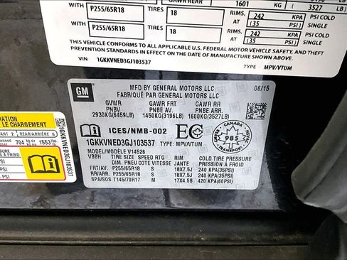 Used 2016 GMC Acadia SLE AWD/4WD image 19
