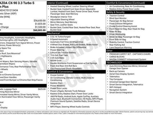 Certified 2025 MAZDA CX-90 3.3 Turbo S w/ Premium Plus image 6