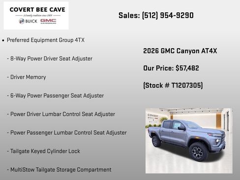New 2026 GMC Canyon AT4X AWD/4WD image 7