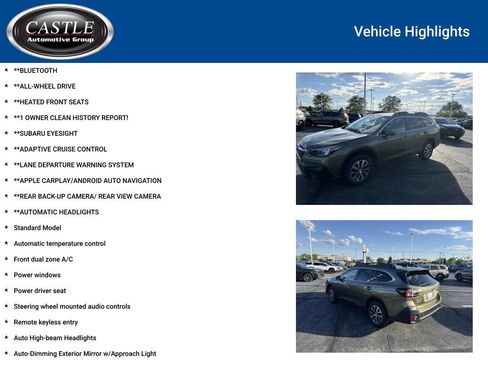 Used 2022 Subaru Outback Premium AWD/4WD image 3