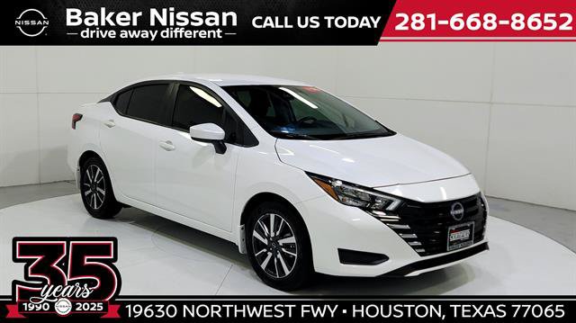 Certified 2025 Nissan Versa SV w/ Trunk Package FWD image 1