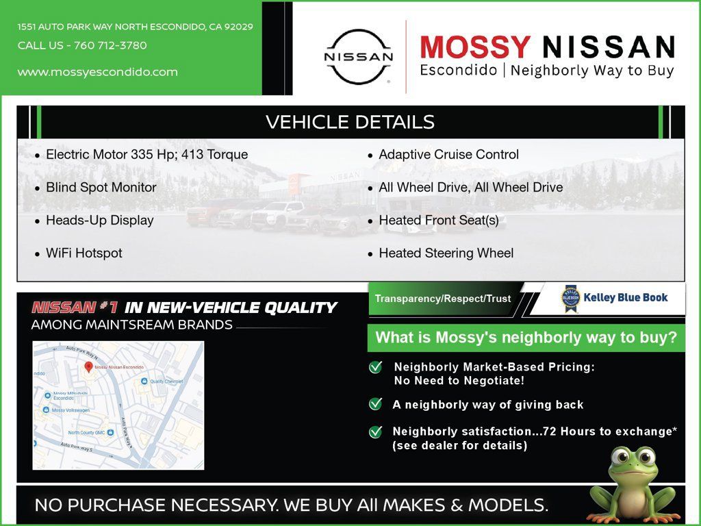 Used 2023 Nissan Ariya AWD image 3