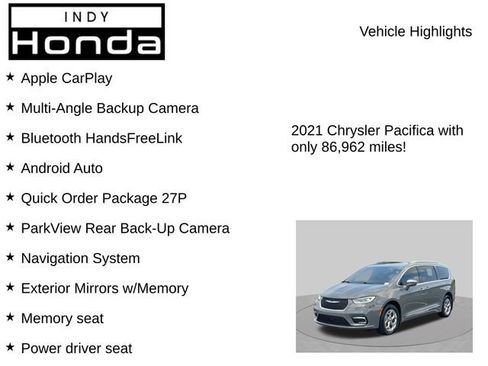 Used 2021 Chrysler Pacifica Limited AWD/4WD image 7