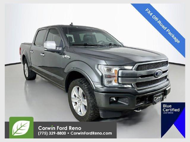 Certified 2019 Ford F150 Platinum w/ Equipment Group 701A Luxury AWD/4WD 360° Tour