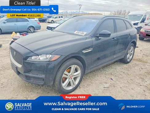 Used 2017 Jaguar F-PACE Premium AWD/4WD image 1