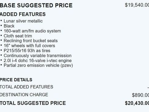Used 2017 Honda Civic LX image 9