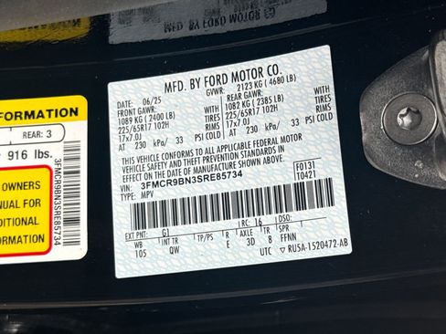 Used 2025 Ford Bronco Sport Big Bend w/ Convenience Package image 28