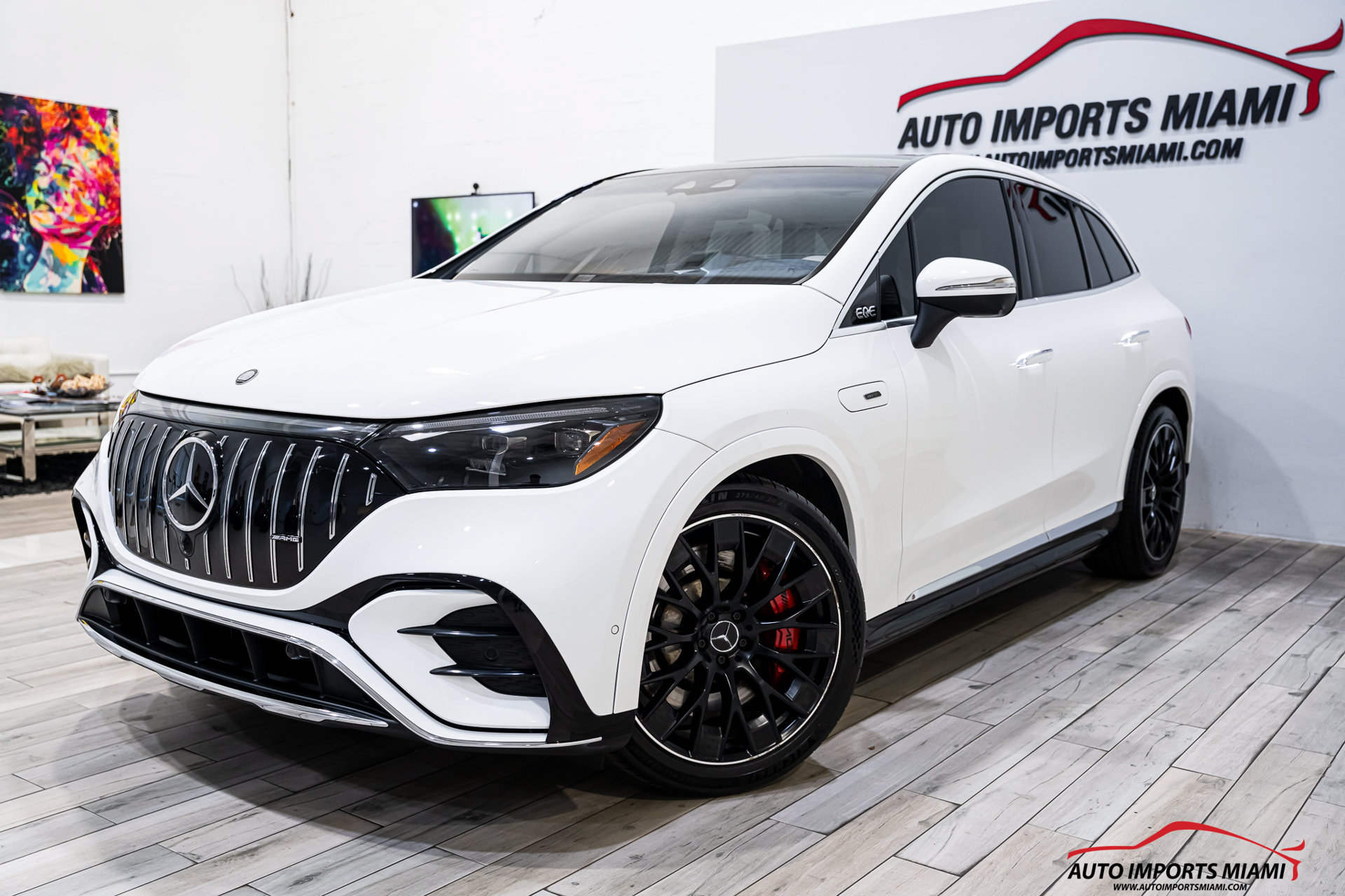 Used 2024 Mercedes-Benz EQE AMG 4MATIC SUV image 1
