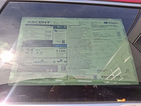 New 2025 Subaru Ascent Touring image 6