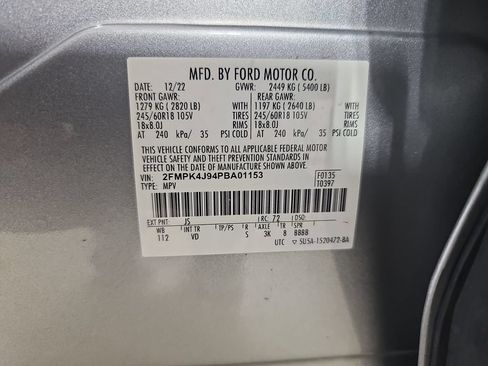 Used 2023 Ford Edge SEL AWD/4WD image 41